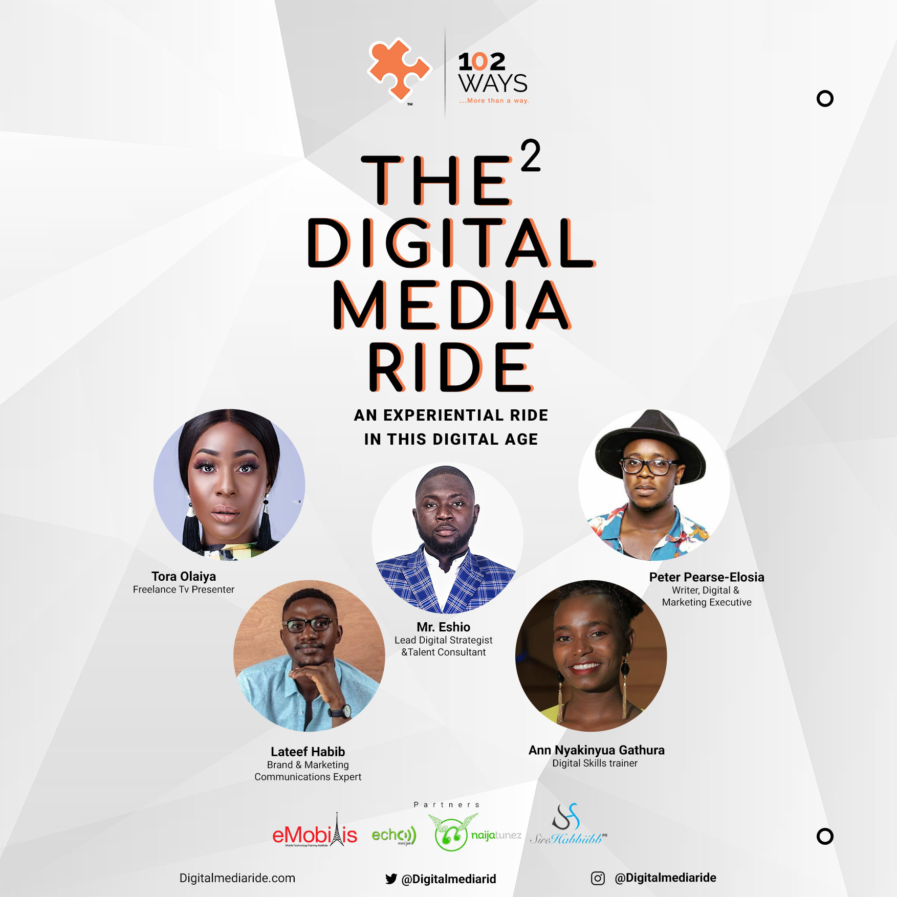 Facilitators at Digital Media Ride