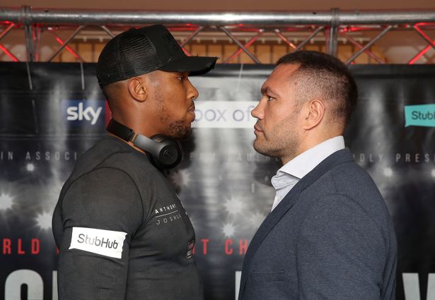 Anthony Joshua and Kubrat Pulev