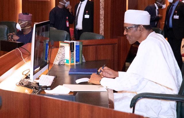 Buhari holds virtual meeting with Governors Forum