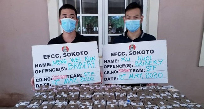 Chinese Nationals Accused Of Bribing EFCC