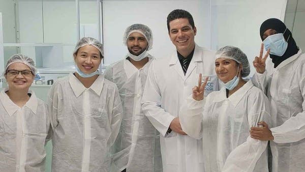 Doctors at the Abu Dhabi Stem Cell Centre UAE