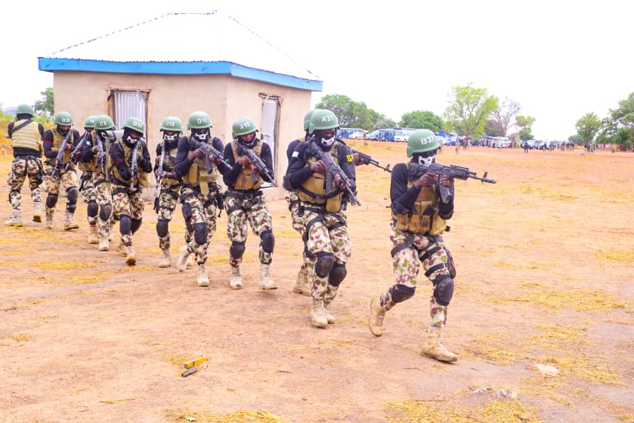 Nigerian Navy special operation men