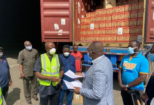 Nestle Nigeria donates N32 million worth consumables to Rivers government.