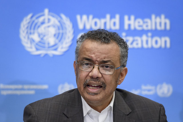 Tedros Ghebreyesus WHO director-General