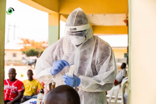 Testing coronavirus in Abuja Nigeria