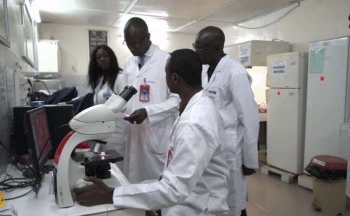 Testing for coronavirus in Senegal