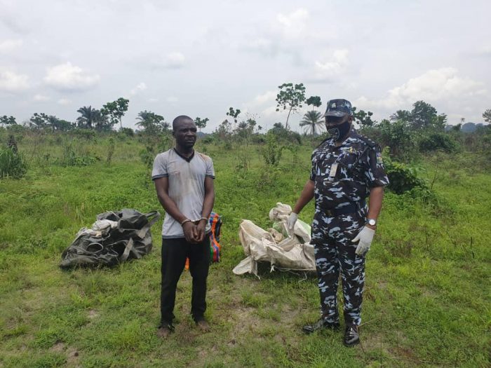 The chief suspect, Friday Akpan and body bags for kidnapped UNIPORT students