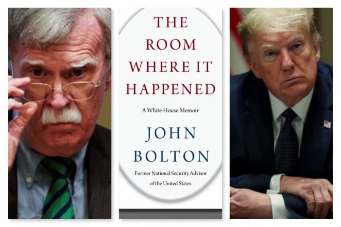 Bolton, his book and Trump