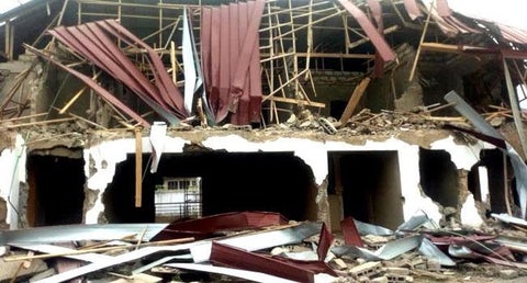 GhanaNigerian High Commission house in Ghana demolished
