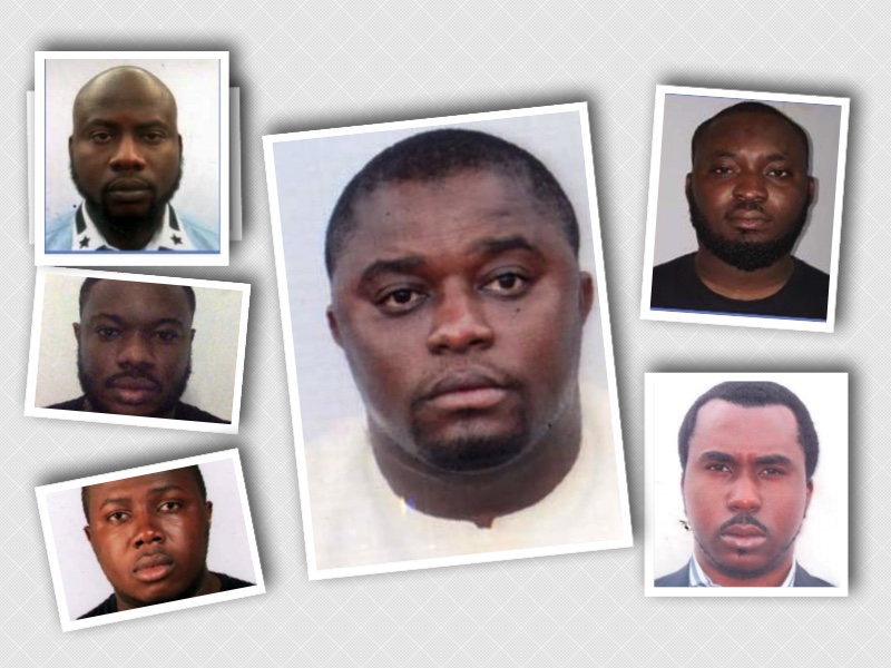 the six Nigerians wanted by FBI
