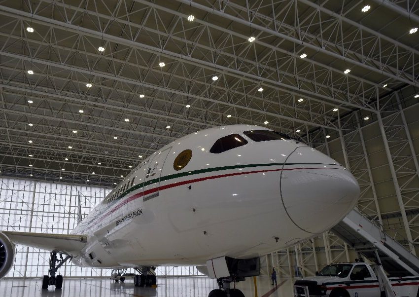 Mexico’s opulent Boeing 787 Dreamliner for sale