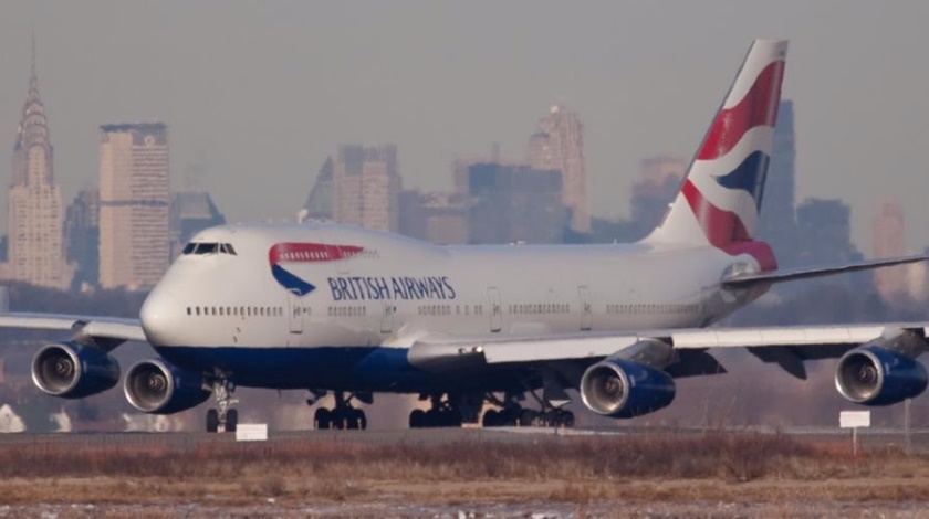 A British Airways Boeing 747