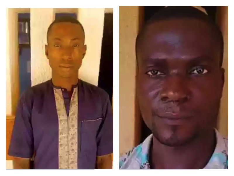Chinonso Ugochukwu and Sunday Eyim- paedophiles of Anambra now in police net