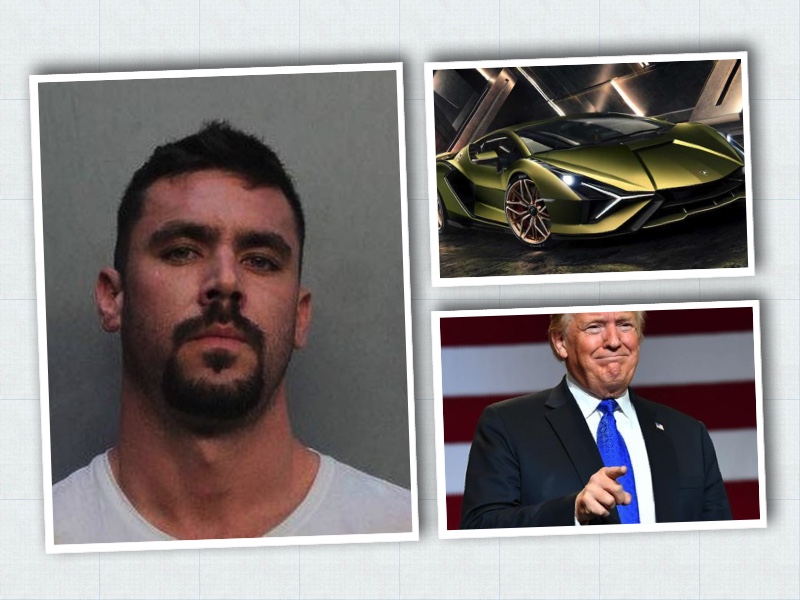 David T. Hines, a Lamborghini and Trump- COVID-19 loans criminally diverted