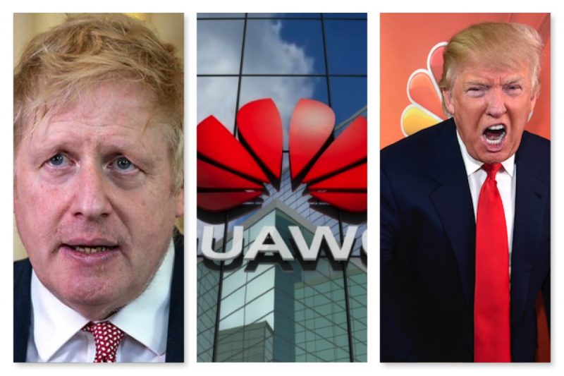 Johnson, Huawei and Trump