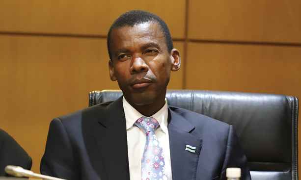 Lemogang Kwape Botswana health minister