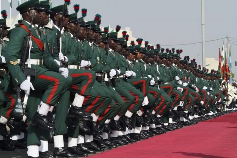 Nigerian army cadets