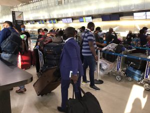 Nigerians evacuated from U.S.
