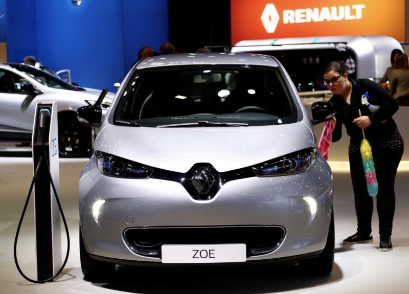 Renault sees rise in sale of Zoe electric vehicles