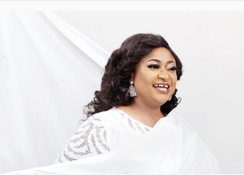 Ronke Oshodi-Oke steps out in angelic look on birthday