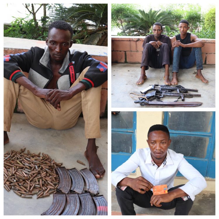 Some of the suspects arrested in Niger state