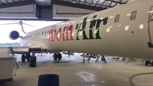 Ibom Air receives its 5th Bombardier CRJ900 plane