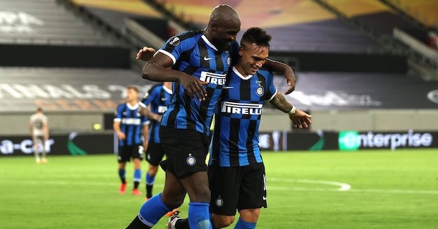 Inter Milan strikers Lukaku and Martinez