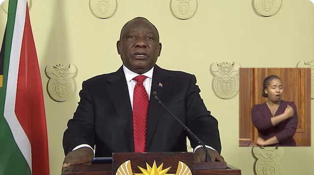 President Cyril Ramaphosa