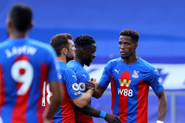 Zaha gave a man of the match performance against Southampton on Saturday.
