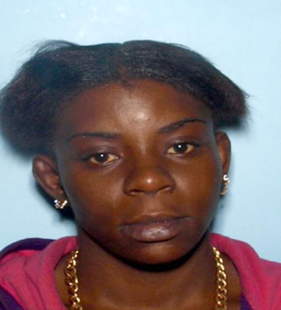 A female robbery suspect in Atlanta illustration