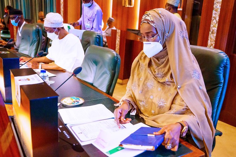 Minister of Interior, Rauf Aregbesola and others at the meeting