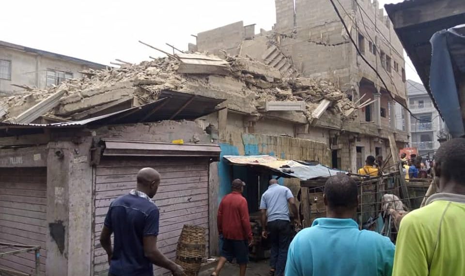 Building collapse in Aba