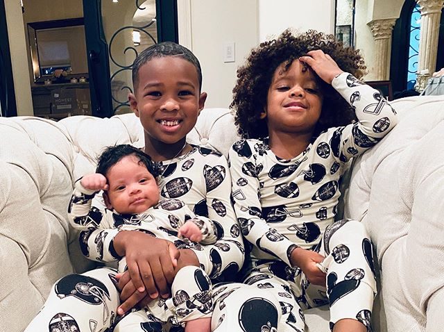 Ciara's kids are so cute in matching pajamas - P.M. News