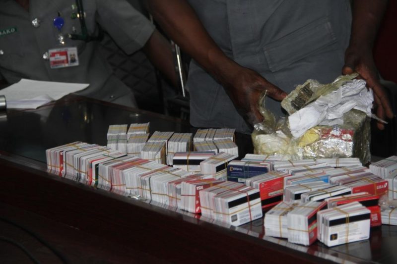 Man arrested at Murtala Muhammed Airport with close to 3000 ATM cards
