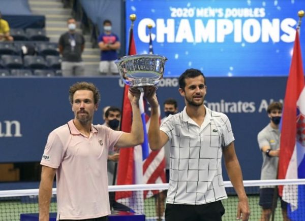 Mate Pavic and Bruno Soares 2020 US Open champions