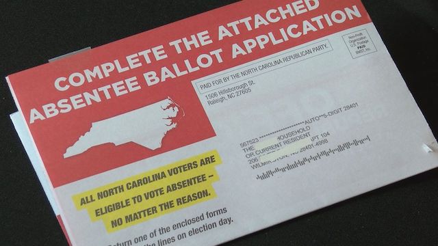 North Carolina sends ballots today for mail-in-voting
