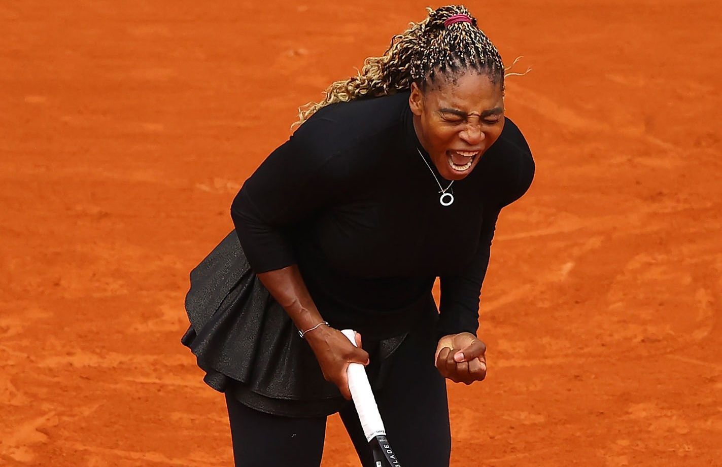 Serena Williams in Roland Garros