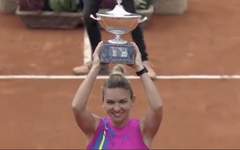 Simona Halep wins Italian Open for the first time