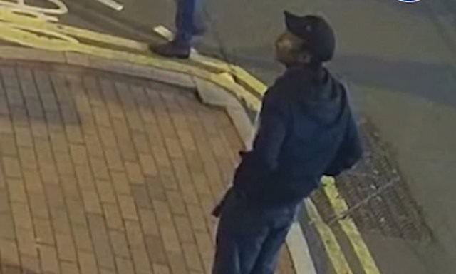 The image of Birmingham knifeman posted by the police