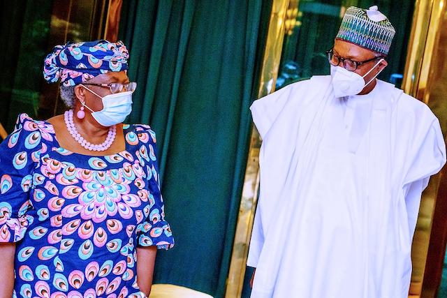 Buhari and Ngozi Okonjo Iweala