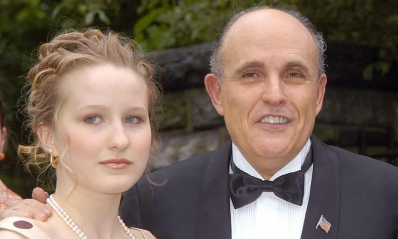 Caroline Rose Giuliani and her father Rudy