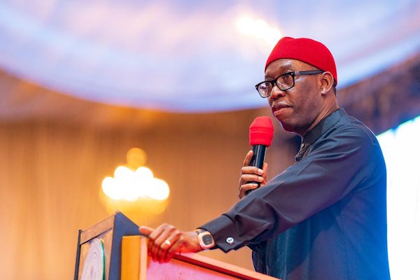 Delta State Governor Ifeanyi Okowa: says politics of who will take over from him will start in the next one month