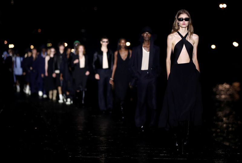 AMI presents Womenswear Spring/Summer 2021 collection during Paris Fashion Week