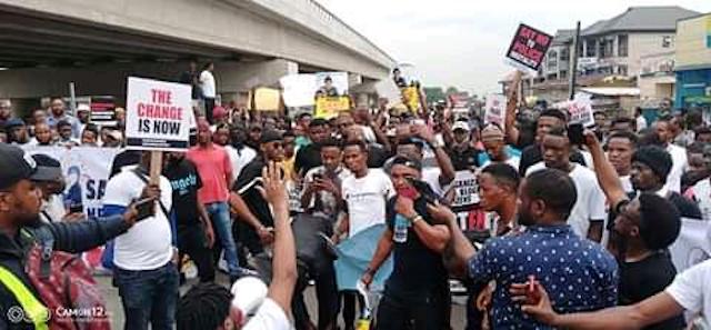 Port Harcourt protest 1