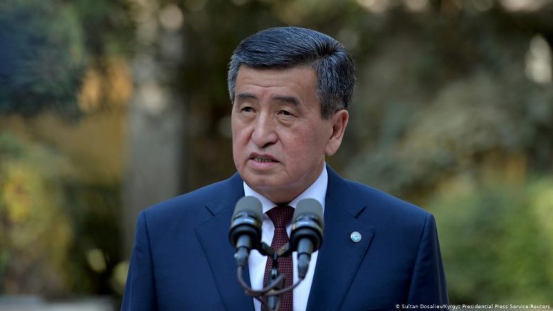 President Sooronbai Jeenbekov