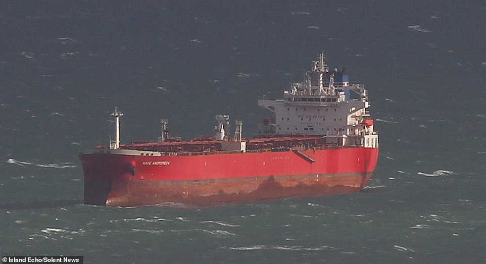 The Libya registered ship heading for Southampton with Nigeria stowaways