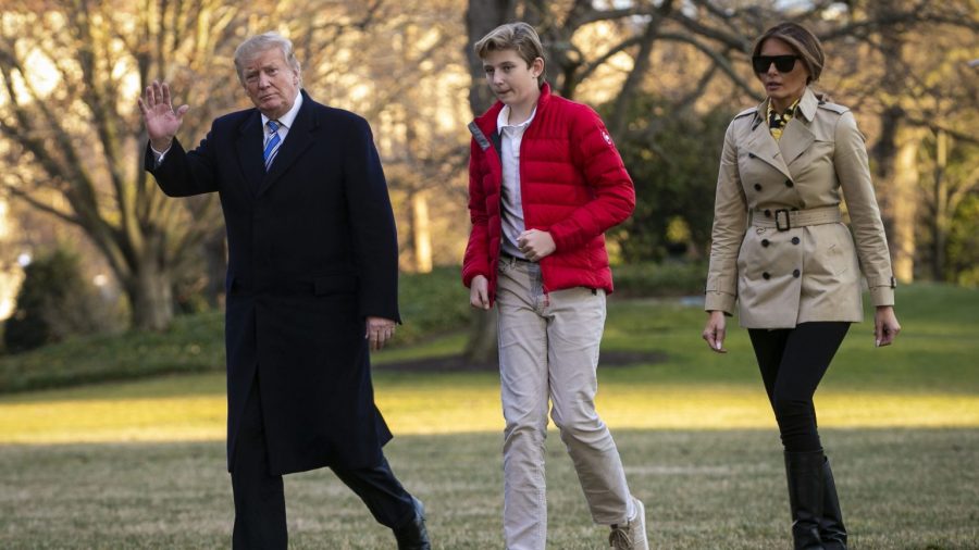 The Trumps, Donald, Barron, Melania all affected by COVID-19