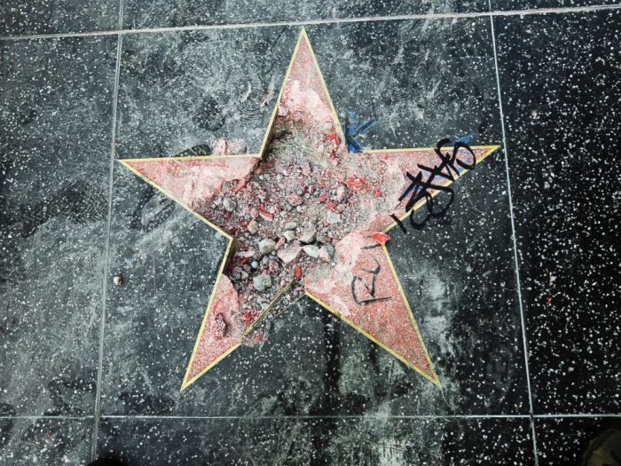 Trump’s walk of Fame Star