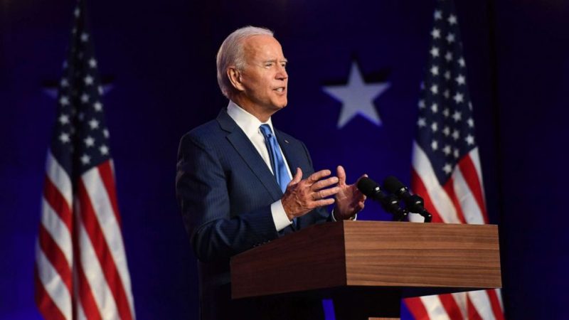 Biden delivers victory speech on Saturday