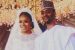 Bashir El-Rufai and wife during their wedding